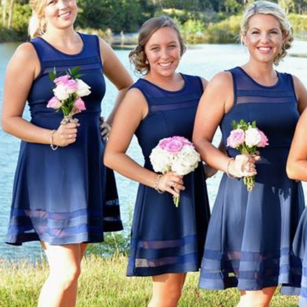 Lulu’s Navy Skater Dress